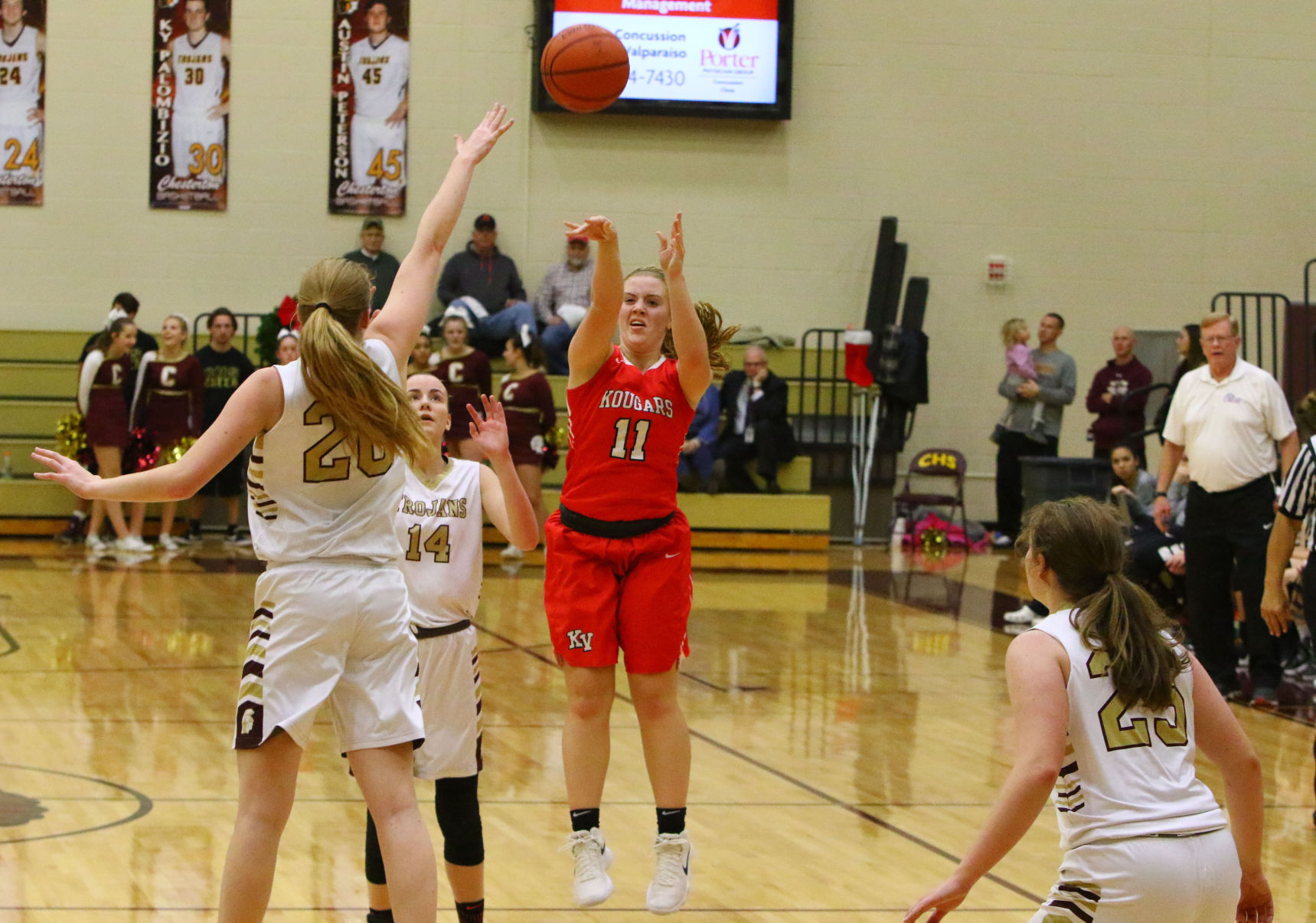 Kankakee Valley at Chesterton girls basketball